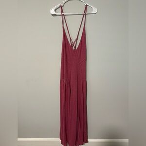 Free People Beach - Eros Maxi Dress - Dusty Rose